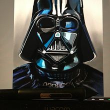 Starwars. Traditional illustration, Film, Video, TV, and Painting project by Jesus Mario Melo - 11.12.2022