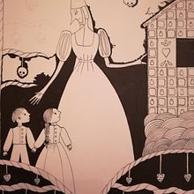 Fairy-Tale Illustration with Pen and Ink: Hansel and Gretel. Drawing, Artistic Drawing & Ink Illustration project by Eva - 11.26.2022