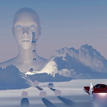 Mi proyecto del curso: Ambientes futuristas en 3D con Photoshop y Blender. Un proyecto de 3D, Retoque fotográfico y Modelado 3D de Diego Naucapoma - 25.11.2022