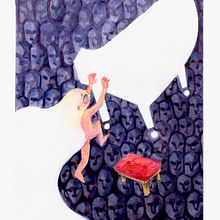 Dualidad Ein Projekt aus dem Bereich Traditionelle Illustration, Bildende Künste, Malerei mit Acr, l und Kinderillustration von Laura Padron - 24.10.2022