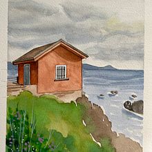 Il mio progetto del corso: Diario di viaggio ad acquerello. Traditional illustration, Watercolor Painting, Architectural Illustration, and Sketchbook project by p_robi - 11.24.2022