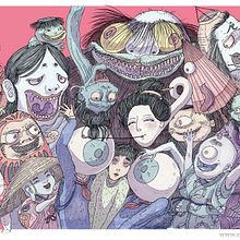 Yokai - Character Design. Un projet de Illustration traditionnelle , et Conception de personnages de Elena G. Bansh - 24.11.2022