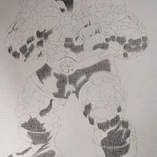 The Thing en acrílico. Traditional illustration, Design, Comic, and Drawing project by Fernando Nesa Ramírez - 11.24.2022