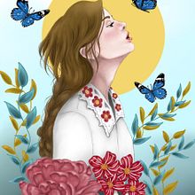 Dejar que florezca y vuele a nuestro alrededor . Un projet de Illustration traditionnelle de Carmen Laucho - 24.11.2022