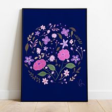 Mon projet du cours : Illustration et création de motifs floraux Ein Projekt aus dem Bereich Traditionelle Illustration, Malerei, Musterdesign, Zeichnung und Botanische Illustration von Valerie Guelaff - 24.11.2022