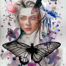 Mi proyecto del curso: "Caos" y "Sombra". Traditional illustration, Fine Arts, Painting, Drawing, Watercolor Painting, Portrait Drawing, and Artistic Drawing project by Aldo Ríos Mendoza - 11.24.2022