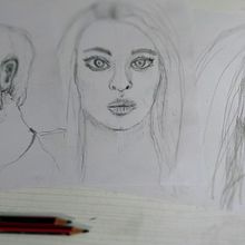 Mi proyecto del curso: Sketchbook de retrato: explora el rostro humano. Un progetto di Bozzetti, Disegno, Disegno di ritratti, Disegno artistico e Sketchbook di Alicia Cytrynblum - 24.11.2022