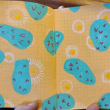 My project for course: Botanical Patterns in a Sketchbook: Conquer the Blank Page Ein Projekt aus dem Bereich Traditionelle Illustration, Musterdesign, Botanische Illustration und Sketchbook von Christie - 25.11.2022