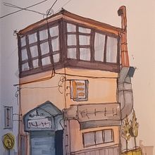 Casa. Sketching, Drawing, and Architecture project by Chantal Cerise - 11.25.2022