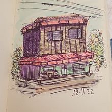 Il mio progetto del corso: Disegno architettonico espressivo con pennarelli colorati . % Cintia Faraco tarafından hazırlanan Eskiz çizimi, Çizim, Mimari İllüstras, on, Eskiz defteri, Mürekkep İllüstras, Ve onu projesi - 11.18.2022