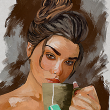 Amanda Hummer by Rod Lovell - A Guide to Creating Digital Portraits. Traditional illustration, Pencil Drawing, Drawing, Portrait Drawing, Realistic Drawing, Artistic Drawing, Digital Drawing, Figure Drawing, Painting, Oil Painting, Digital Illustration, Digital Painting, Portrait Photograph, Fine Arts, Arts, Crafts, Instagram, Instagram Marketing, Br, ing, Identit, Br, Strateg, Social Media, Vector Illustration, and Comic project by Rod Lovell - 11.25.2022