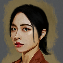 Bae Yoon-kyung - 배윤경 by Rod Lovell - A Guide to Creating Digital Portraits. Traditional illustration, Pencil Drawing, Drawing, Portrait Drawing, Realistic Drawing, Artistic Drawing, Digital Drawing, Figure Drawing, Oil Painting, Digital Painting, Painting, Watercolor Painting, Acr, lic Painting, Gouache Painting, Matte Painting, Decorative Painting, Digital Illustration, Vector Illustration, Portrait Photograph, Portfolio Development, Self-Portrait Photograph, Music, Film, Video, TV, TV, Colored Pencil Drawing, Manga & Ink Illustration project by Rod Lovell - 11.25.2022