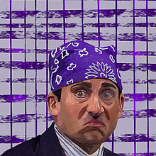 Prison Mike - Steve Carell - Fanart by Rod in Procreate. Traditional illustration, Pencil Drawing, Drawing, Portrait Drawing, Realistic Drawing, Artistic Drawing, Digital Drawing, Figure Drawing, Painting, Acr, lic Painting, Oil Painting, Digital Painting, Watercolor Painting, and Digital Illustration project by Rod Lovell - 11.25.2022
