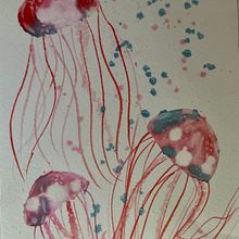Medusas. Un proyecto de Pintura a la acuarela y Pintura de Cristina Gomez - 25.11.2022