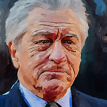Robert De Niro Portrait by Rod in Procreate . Traditional illustration, Pencil Drawing, Drawing, Portrait Drawing, Realistic Drawing, Artistic Drawing, Digital Drawing, Figure Drawing, Colored Pencil Drawing, Painting, Oil Painting, Portrait Photograph, Fine Arts, Arts, Crafts, Concept Art, Film, Video, TV, Film, Film Photograph, Instagram, Instagram Marketing, Photograph, Portfolio Development, Self-Portrait Photograph, Br, ing, Identit, and Social Media project by Rod Lovell - 11.25.2022