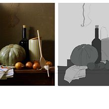 Mi proyecto del curso: Introducción a la pintura digital. Un progetto di Belle arti, Pittura, Illustrazione digitale, Disegno digitale e Pittura digitale di Diego Di Marco - 26.11.2022