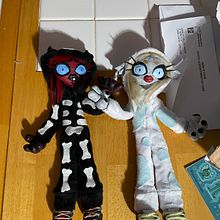 Monster Art Dolls. Traditional illustration project by Jade Wasley - 10.19.2022