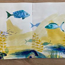 My project for course: Creative Watercolor Sketching for Beginners. Traditional illustration, Sketching, Creativit, Drawing, Watercolor Painting, and Sketchbook project by pshisheva - 11.26.2022