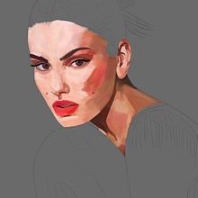 Camila Queiroz - Mastering Portrait Painting: The Ultimate Digital Course for Dummies on Domestika - Project by Rod Lovell. Pencil Drawing, Drawing, Portrait Drawing, Realistic Drawing, Artistic Drawing, Digital Drawing, Figure Drawing, Colored Pencil Drawing, Fine Arts, Arts, Crafts, Painting, Oil Painting, Digital Illustration, Digital Painting, Portrait Photograph, Traditional illustration, Watercolor Painting, Acr, lic Painting, Gouache Painting, Matte Painting, Decorative Painting, Fine-Art Photograph, Photograph, Social Media, Music, and Social Media Design project by Rod Lovell - 11.26.2022