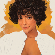 Larissa Leite (lrssleite) - Procreate Portraits: Unleashing Your Unique Style - Domestika Course - Project by Rod Lovell. Pencil Drawing, Drawing, Portrait Drawing, Realistic Drawing, Artistic Drawing, Digital Drawing, Figure Drawing, Colored Pencil Drawing, Fine Arts, Arts, Crafts, Concept Art, Portrait Photograph, Self-Portrait Photograph, Traditional illustration, Digital Illustration, Digital Painting, Oil Painting, Painting, Watercolor Painting, Acr, lic Painting, Gouache Painting, Matte Painting, Decorative Painting, Vector Illustration, and Character Design project by Rod Lovell - 11.26.2022