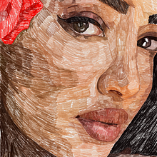 She is Sara Alzein by Rod Lovell - Learn How to Start a Digital Portrait Painting from Scratch: Step-by-Step Guide. Pencil Drawing, Drawing, Traditional illustration, Colored Pencil Drawing, Portrait Drawing, Realistic Drawing, Artistic Drawing, Digital Drawing, Figure Drawing, Portrait Photograph, Portfolio Development, Self-Portrait Photograph, Painting, Fine Arts, Arts, Crafts, Concept Art, Watercolor Painting, Acr, lic Painting, Oil Painting, Digital Painting, Gouache Painting, Matte Painting, Decorative Painting, Fiber Arts, and Digital Illustration project by Rod Lovell - 11.26.2022
