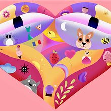 My project for course: Illustration in Photoshop: Enchant with Color and Texture. Un progetto di Illustrazione tradizionale e Illustrazione digitale di Barbu Isabela - 26.11.2022