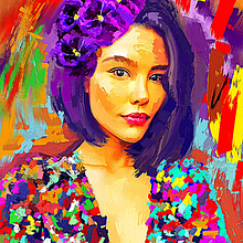 She is Bianca Macedo - Digital Portrait Painting for Dummies: The Best Course on Domestika - Project by Rod Lovell. Traditional illustration, Pencil Drawing, Drawing, Portrait Drawing, Realistic Drawing, Artistic Drawing, Digital Drawing, Figure Drawing, Colored Pencil Drawing, Fine Arts, Fine-Art Photograph, Arts, Crafts, Concept Art, Painting, Watercolor Painting, Oil Painting, Portrait Photograph, Portfolio Development, Self-Portrait Photograph, Acr, lic Painting, Digital Painting, Gouache Painting, Matte Painting, Decorative Painting, and Design project by Rod Lovell - 11.26.2022