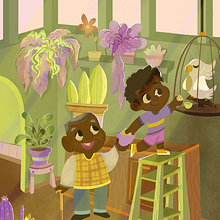 SUNNY AFTERNOON / TARDE ENSOLARADA . Traditional illustration project by Amanda Neves - 11.26.2022