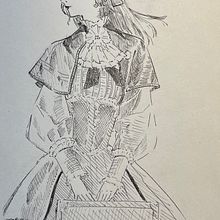 Trabajo Personal - Dibujos a tinta. Drawing, Artistic Drawing, and Figure Drawing project by W4D - 11.26.2022