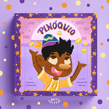Pinocchio | Pinóquio . Traditional illustration, Children's Literature, and Children's Illustration project by Amanda Neves - 11.26.2022
