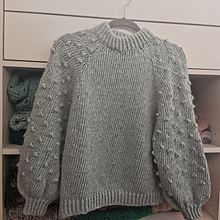 Mi proyecto del curso: Tejido de prendas de punto con mangas ranglán desde arriba. DIY, Knitting, and Textile Design project by Carina Novarese - 11.04.2022