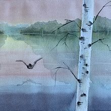 Il mio progetto del corso: Paesaggi ad acquerello ricchi di atmosfera. Un progetto di Belle arti, Pittura e Pittura ad acquerello di Alessandra Fogliano - 26.11.2022