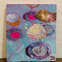 My project for course: Contemporary Oil Painting Techniques. Un proyecto de Bellas Artes, Pintura y Pintura al óleo de Irina Davydova - 27.11.2022