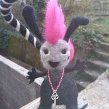 Mon projet du cours : Feutrage à l’aiguille : création de personnages avec de la laine et une aiguille. Een project van Craft, Speelgoedontwerp, Naaldvilten y Textielontwerp van melaniereb - 27.11.2022
