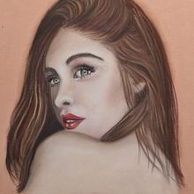 Mein Abschlussprojekt für den Kurs: Illustration mit Pastell- und Buntstiften. Un projet de Illustration traditionnelle, Beaux Arts, Dessin au cra, on, Dessin, Dessin de portrait, Dessin réaliste , et Dessin artistique de sabine_noppel - 27.11.2022