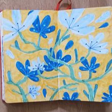 My project for course: Illustrating Nature: A Creative Exploration Ein Projekt aus dem Bereich Traditionelle Illustration, Malerei, Zeichnung, Aquarellmalerei, Illustration mit Tinte und Naturalistische Illustration von Patricia Avila - 27.11.2022