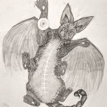DA - Animal Fantástico. Traditional illustration, Pencil Drawing, and Drawing project by Martina Díaz Vilar - 11.27.2022