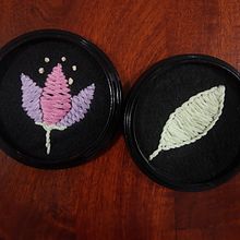 Mi proyecto del curso: Bordado contemporáneo con puntos tradicionales mexicanos. Arts, Crafts, Embroider, Fiber Arts, and Textile Design project by Adela Arsuaga - 11.28.2022