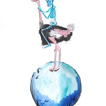 Mi proyecto del curso: Ilustración de metáforas visuales. Un proyecto de Ilustración tradicional, Artesanía, Diseño editorial, Bellas Artes, Collage, Papercraft, Creatividad, Dibujo, Stor, telling e Ilustración editorial de Alfonso J. Venegas - 28.11.2022