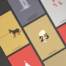 NAVIDAD 1 - COLECCION DE POSTALES DE NAVIDAD. Design, Traditional illustration, and Graphic Design project by Jaume Arqué Comas - 11.28.2022