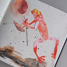 My project for course: Creative Watercolor Sketching for Beginners. Un progetto di Illustrazione tradizionale, Bozzetti, Creatività, Disegno, Pittura ad acquerello e Sketchbook di asia_q - 16.11.2022