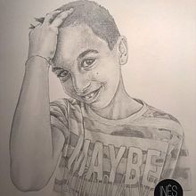 Meu projeto do curso: Caderno de retratos: explore o rosto humano. Un progetto di Bozzetti, Disegno, Disegno di ritratti, Disegno artistico e Sketchbook di Ines Miranda - 28.11.2022