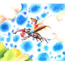 La lente magica - The magic Lens. Un proyecto de Ilustración tradicional, Publicidad y Álbum ilustrado						 de Manuela Cordedda - 28.11.2022