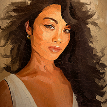 She is ???? - Creating Digital Portraits with Unique Style on Procreate on Domestika - Project by Rod Lovell. Pencil Drawing, Drawing, Portrait Drawing, Realistic Drawing, Artistic Drawing, Digital Drawing, Figure Drawing, Colored Pencil Drawing, Oil Painting, Painting, Traditional illustration, Vector Illustration, Digital Illustration, Fine Arts, Arts, Crafts, Portrait Photograph, Portfolio Development, Self-Portrait Photograph, Digital Painting, Decoration, Interior Decoration, Decorative Painting, and Embroider project by Rod Lovell - 11.28.2022
