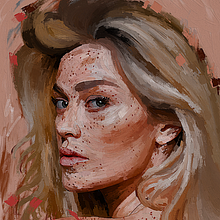 She is ???? - Beginner's Guide to Digital Portrait Painting for Dummies: Top Course on Domestika - Project by Rod Lovell. Traditional illustration, Pencil Drawing, Drawing, Portrait Drawing, Realistic Drawing, Artistic Drawing, Digital Drawing, Figure Drawing, Colored Pencil Drawing, Oil Painting, Painting, Watercolor Painting, Acr, lic Painting, Digital Painting, Gouache Painting, Matte Painting, Decorative Painting, Fine Arts, Arts, Crafts, Vector Illustration, Digital Illustration, Portrait Photograph, Portfolio Development, Self-Portrait Photograph, Photograph, Decoration, Interior Decoration, Photo Retouching, Digital Photograph, and Photomontage project by Rod Lovell - 11.28.2022