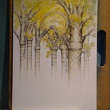My first attempt project for course: Dreamy Watercolor Landscapes: Paint with Light. Painting, and Watercolor Painting project by Su Stewart - 11.15.2022