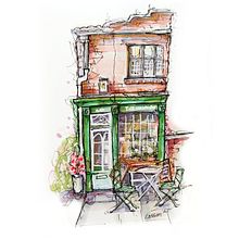 The Hairy Fig - York UK. Sketching project by Bryan Casson - 11.26.2022