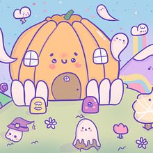 Mi proyecto del curso: Diseño de mundos kawaii: crea ilustraciones alegres. Un progetto di Character design, Illustrazione digitale e Manga di Evelin Telis - 28.11.2022