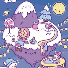 My project for course: Designing Kawaii Worlds: Spread Joy Through Illustration. Un projet de Conception de personnages, Illustration numérique , et Manga de Lucie Lencová - 28.11.2022