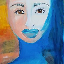 MarArtesOficial - Meu Azul Ein Projekt aus dem Bereich Aquarellmalerei, Gouachemalerei, Malerei mit Acr, l, Zeichnen mit Buntstiften und Traditionelle Illustration von MarArtesOficial - 12.12.2020